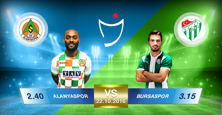 Süperbetin Alanyaspor - Bursaspor Oran
