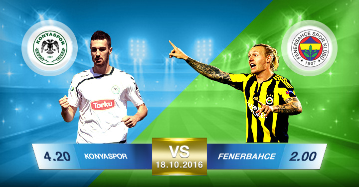 Süperbetin Konyaspor - Fenerbahce oran