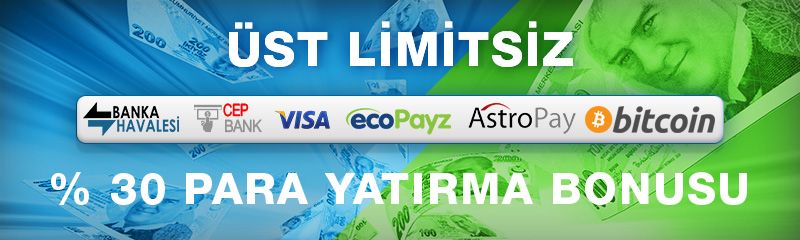 Süperbetin %30 Para yatiırma Bonusu
