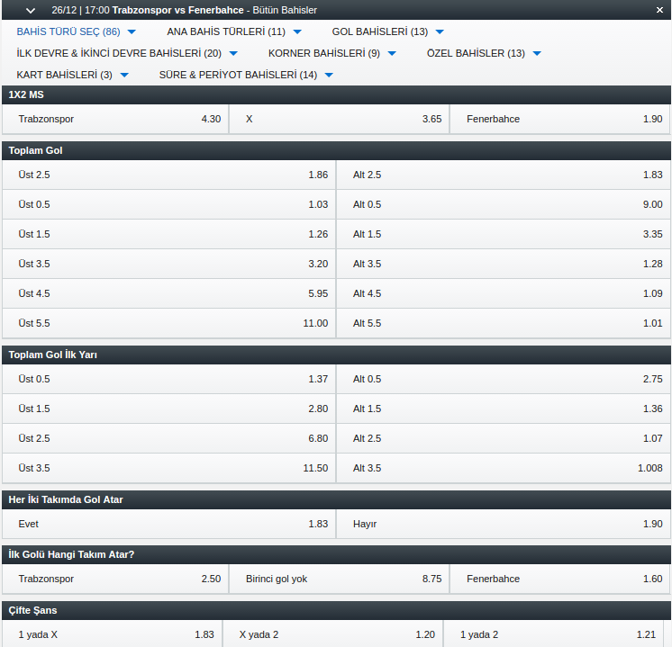 trabzonspor-fenerbahce-bahis-oranlari