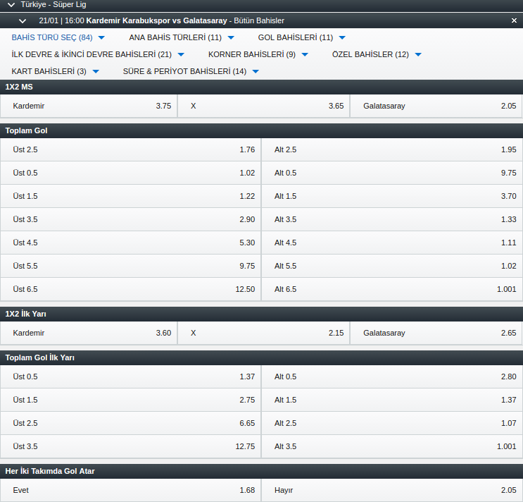 kardemirkarabukspor-galatasaray-bahis-oranları