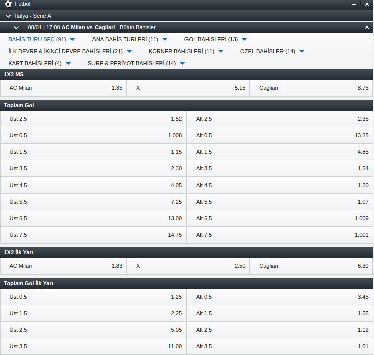 milan-cagliari-bahis-oranlari