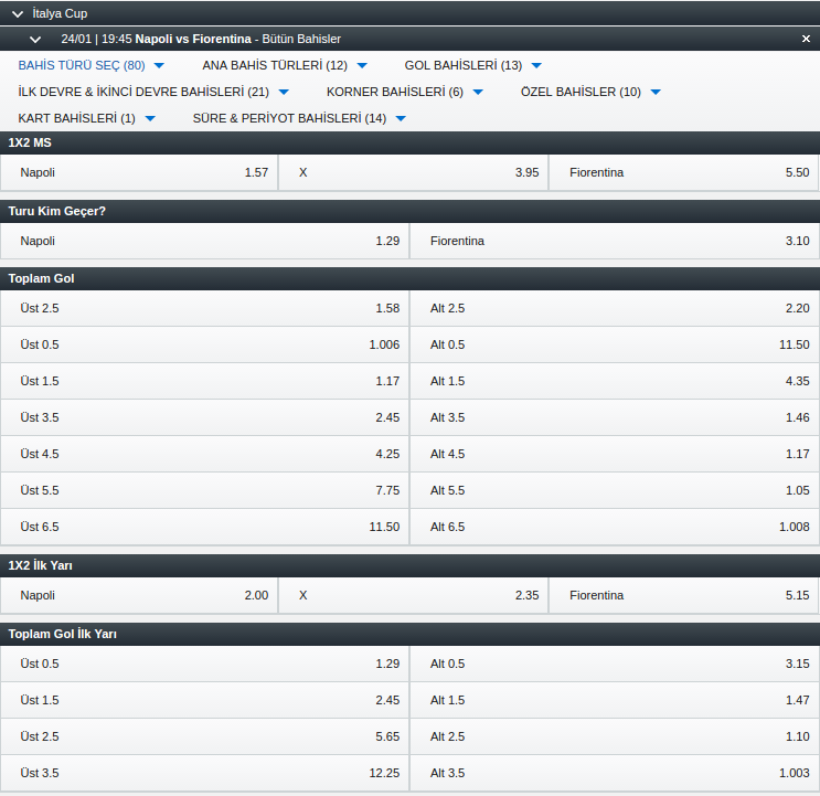napoli-fiorentina-bahis-oranları