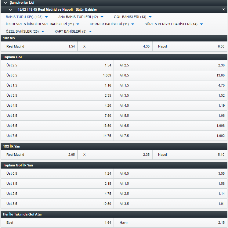 realmadrid-napoli-bahis-oranları