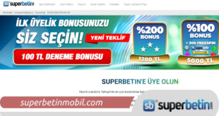 Superbetin Üye Ol